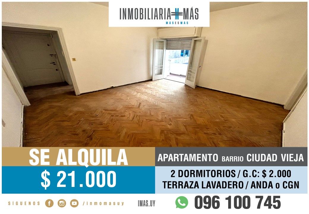 #5493516 | Alquiler | PH | Montevideo (Inmobiliaria MAS)