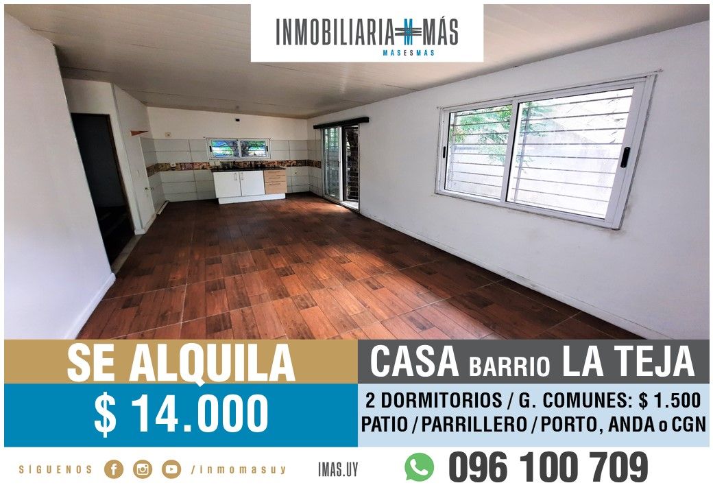 #5502734 | Alquiler | PH | Montevideo (Inmobiliaria MAS)