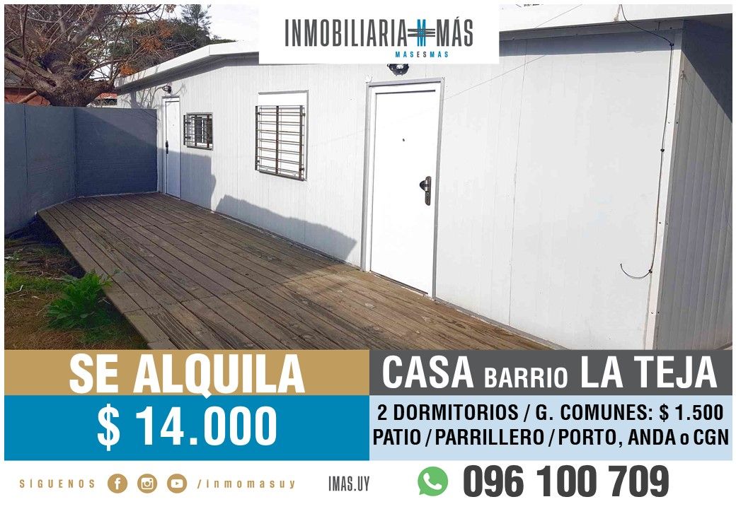 #5502735 | Alquiler | PH | Montevideo (Inmobiliaria MAS)