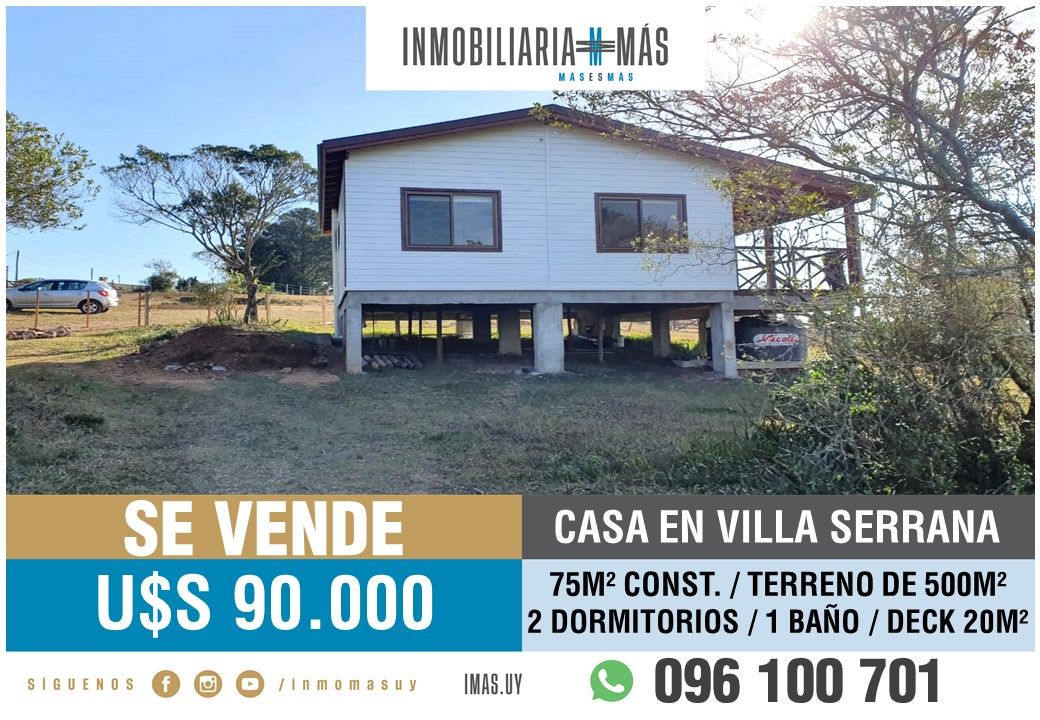 #2116223 | Venta | Casa | Minas (Inmobiliaria MAS)