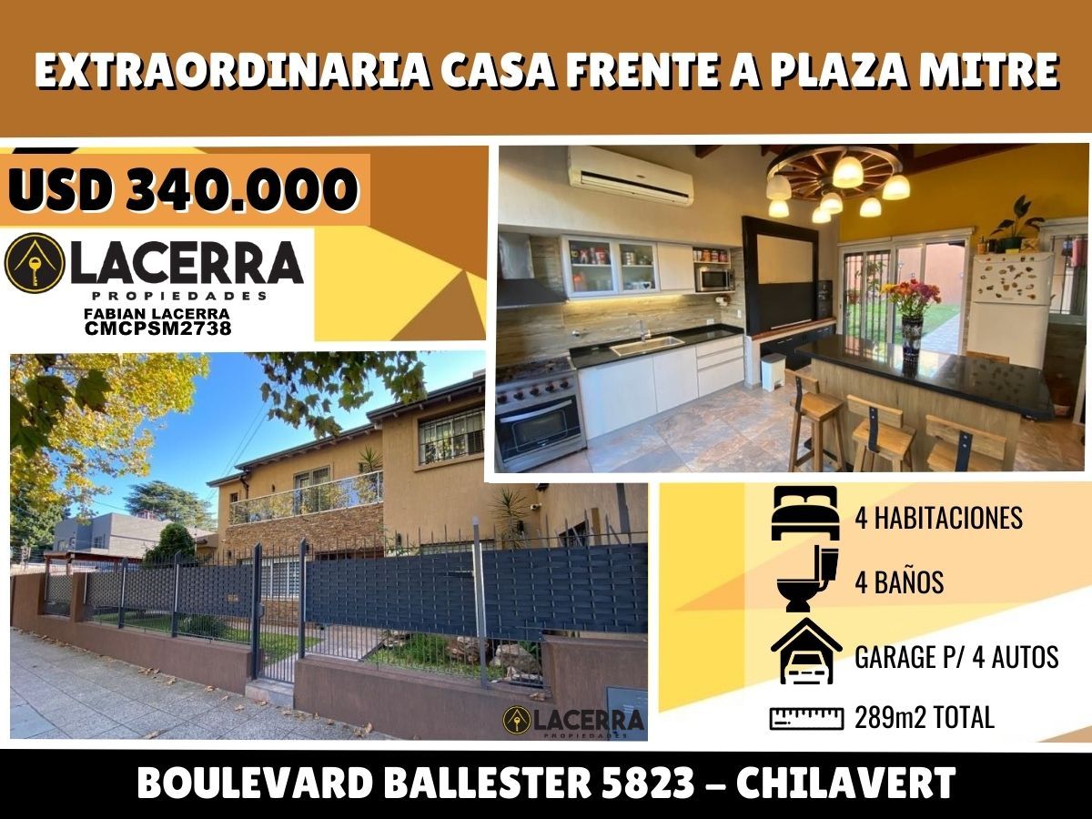 #4071278 | Venta | Casa | Villa Ballester (Lacerra Propiedades)