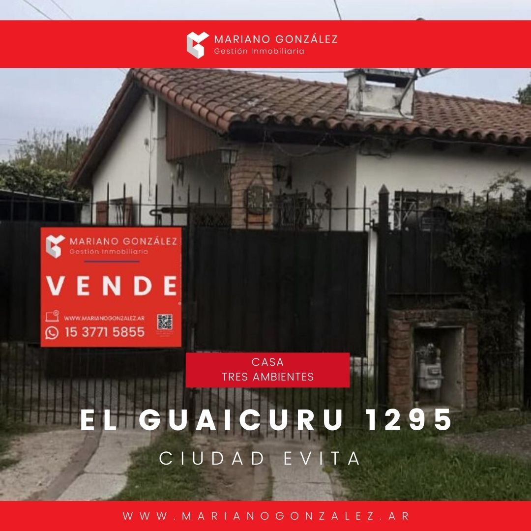 #2541707 | Venta | Casa | Ciudad Evita (Mariano González Gestión Inmobiliaria)