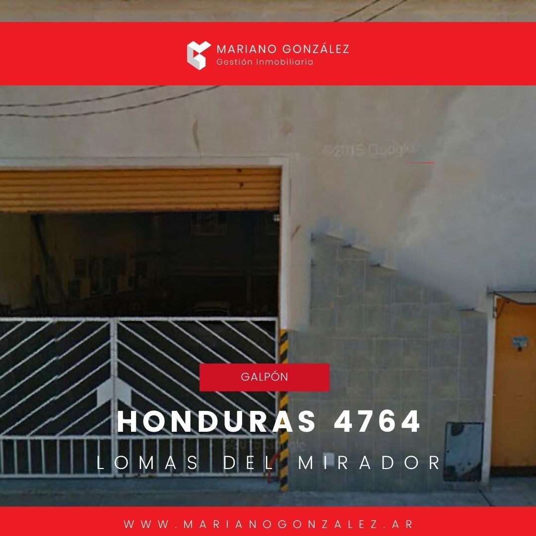 #1987906 | Venta | Galpón / Depósito / Bodega | Lomas Del Mirador (Mariano González Gestión Inmobiliaria)