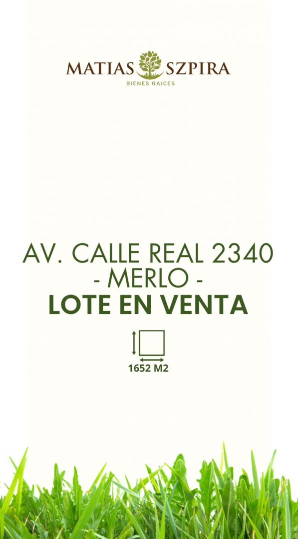 #5344177 | Venta | Lote | San Antonio De Padua (Matias Szpira Bienes Raices)