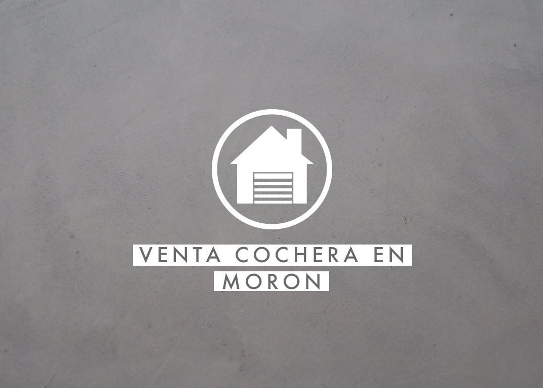 #5424712 | Venta | Cochera | Moron (Matias Szpira Bienes Raices)