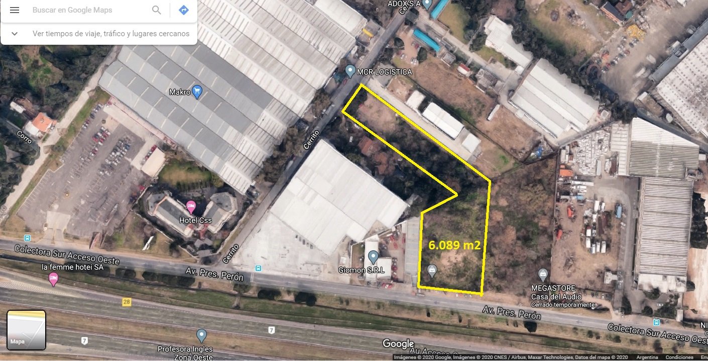 #5397675 | Alquiler | Lote | Industrial (G. TAVELLA Asesores Inmobiliarios)