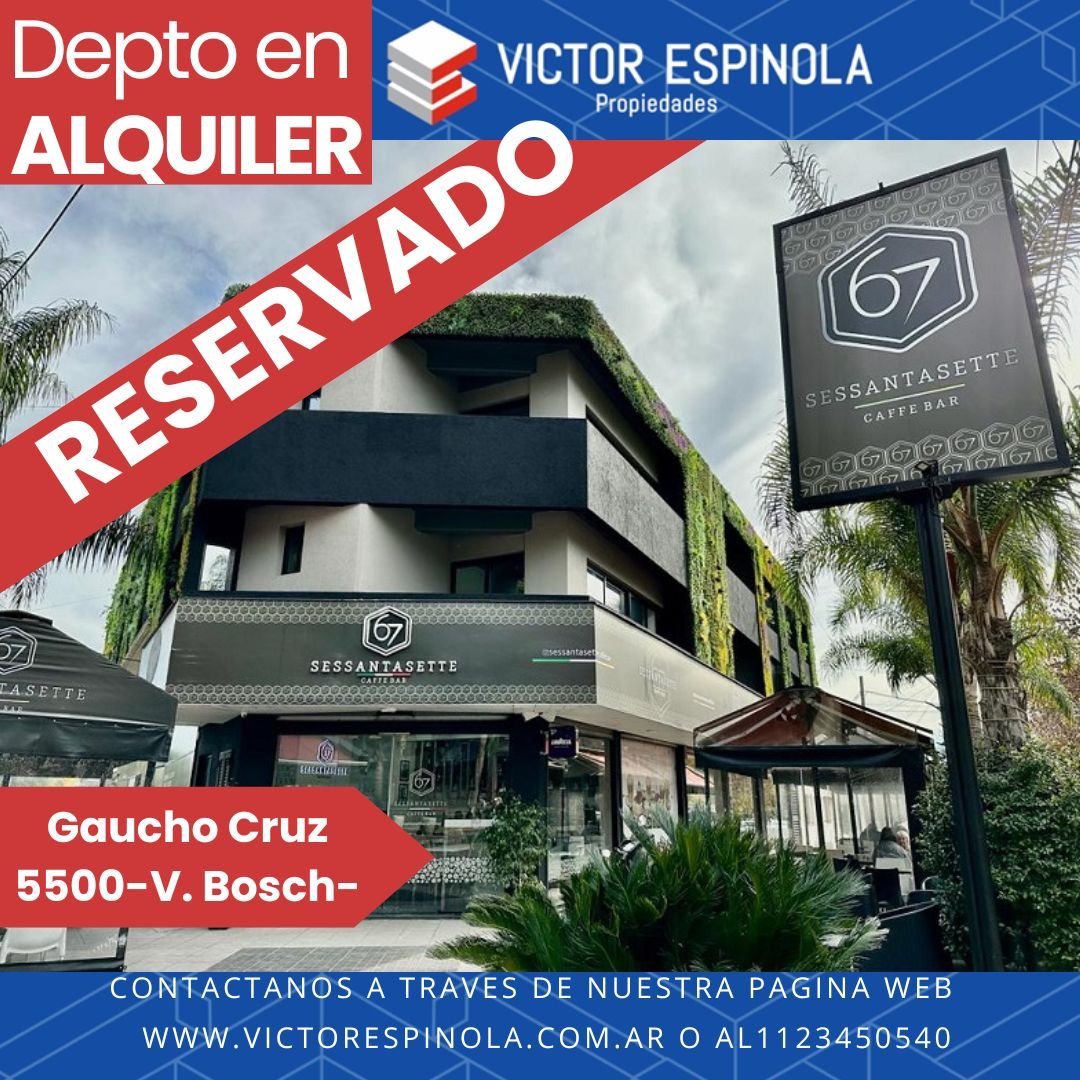 #5371139 | Alquiler | Departamento | Villa Bosch (Victor Espinola Propiedades)